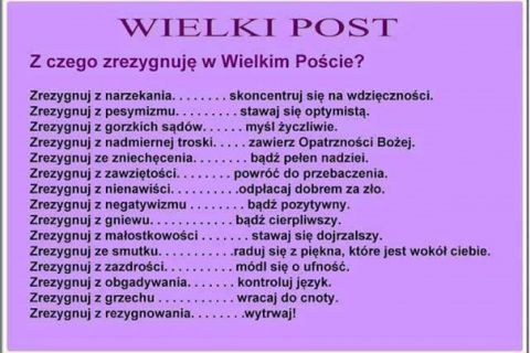 Ogłoszenia - 17.03.2019 r. <br>