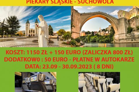 Pielgrzymka do Medjugorie<br>